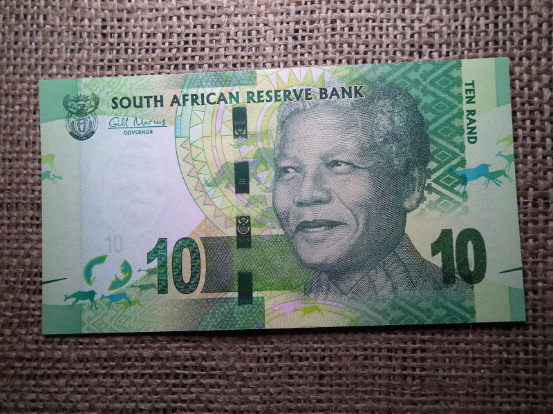 Dél Afrika 10 rand 2012 UNC , B1