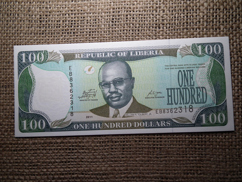 Libéria 100 dollars 2011 , dollár , UNC , B1