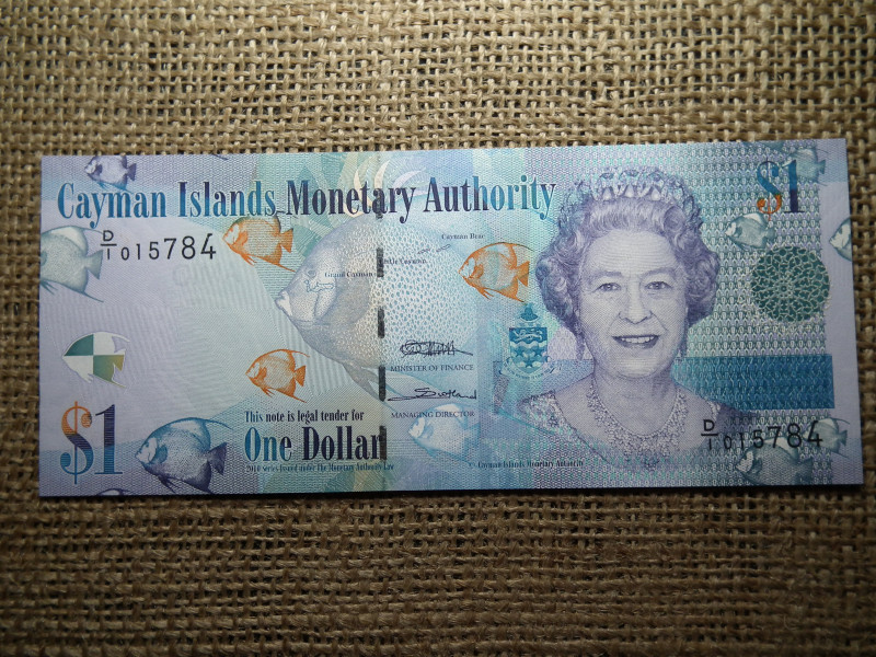 Kajmán szigetek 1 dollar 2010 UNC , B1