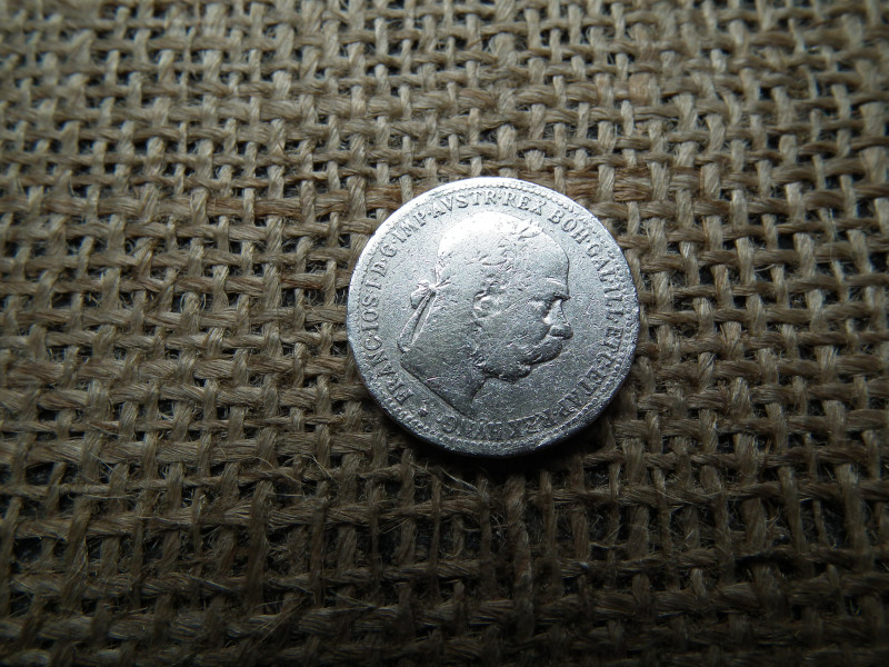 Ezüst 1 korona 1896 , corona , ritka 