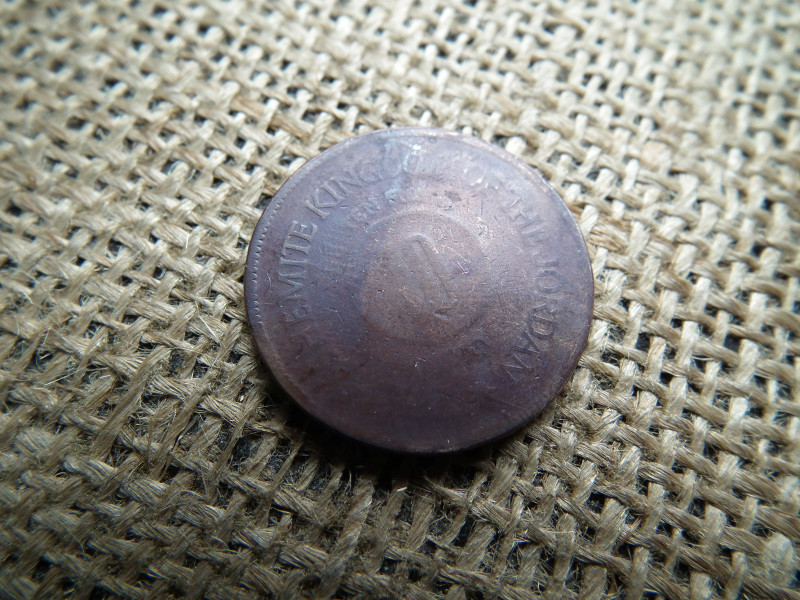 Jordánia 10 fil 1949 - Abdullah I.