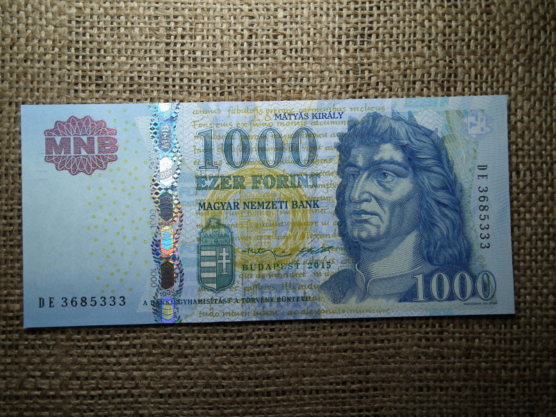 1000 forint 2015 DE , UNC 