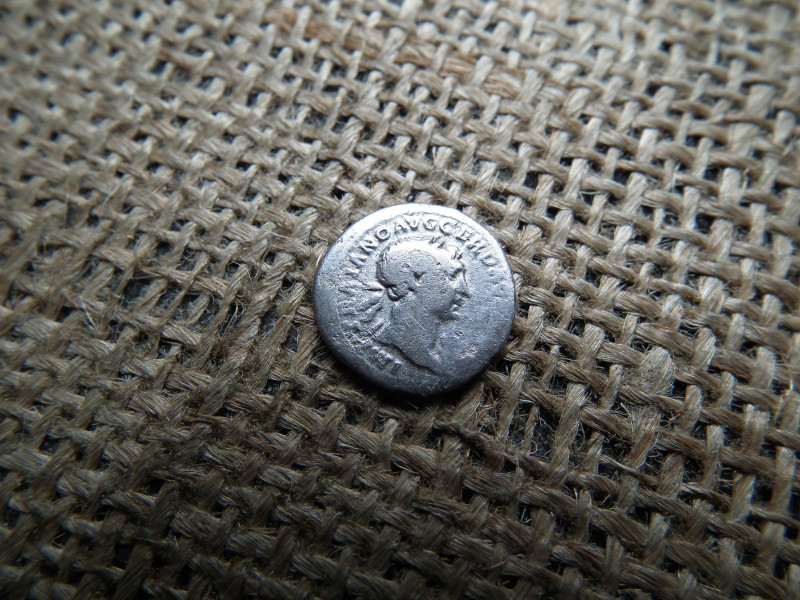 Trajanus Ezüst QUINARIUS  , ritka címlet ! 