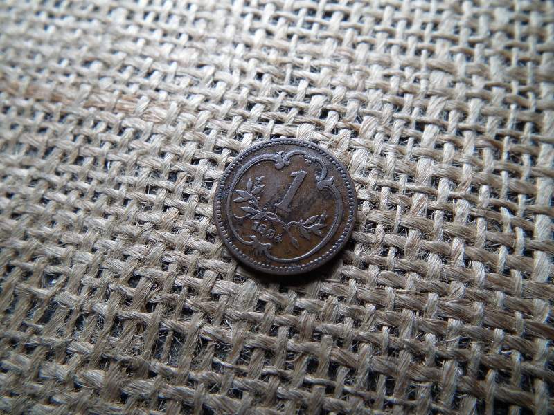1 heller 1894 