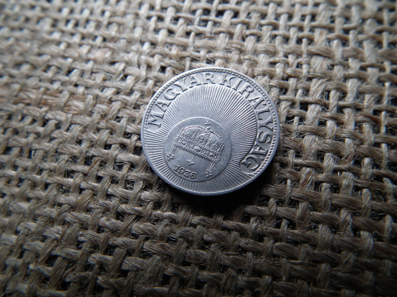 10 fillér 1936 , nagyon szép 