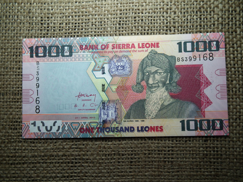 Sierra Leone 1000 leones 2010 UNC , C1