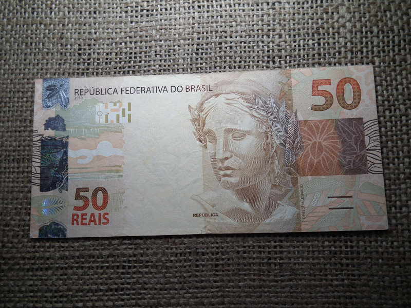 Brazília 50 reais 2010 VF , C1