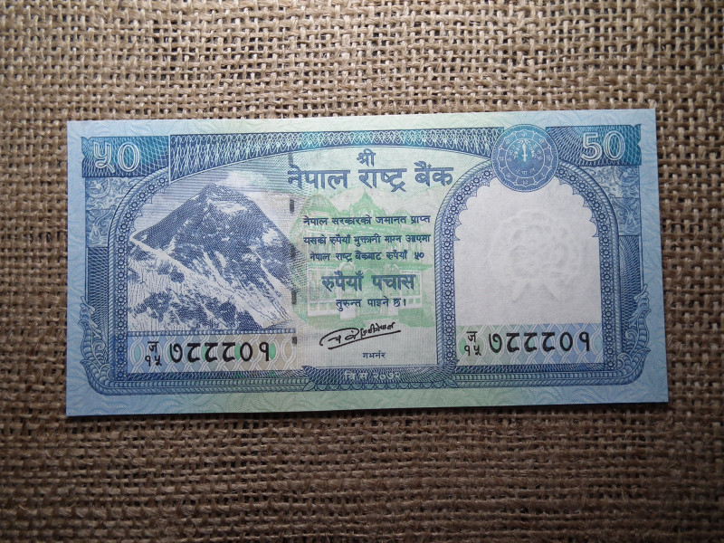 Nepál 50 rupees 2015 UNC , C1