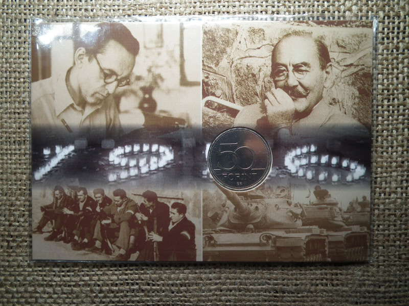 50 forint 2006 Bibó István , bliszter , Ritka 