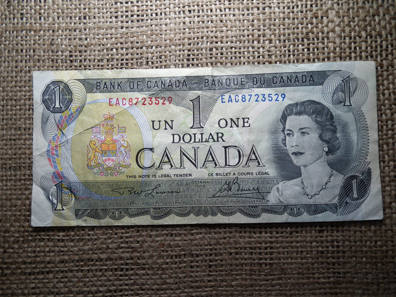 Kanada 1 dollar 1973 , dollár 