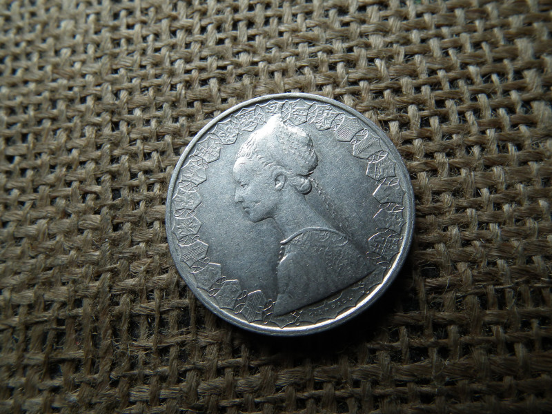 Olaszország , ezüst 500 líra 1960 , lire 