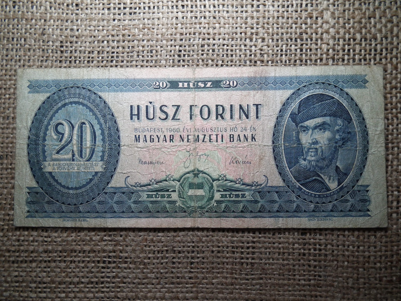 20 forint 1960 , ritka ! VG