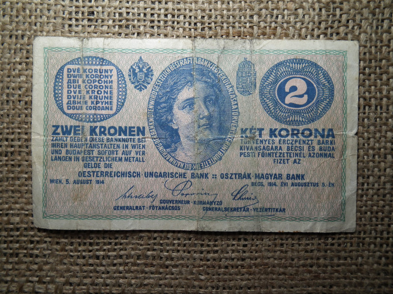 2 korona 1914 C