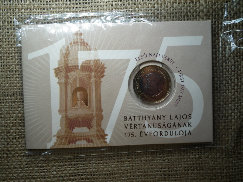 Batthyány Lajos 200 Forint 2024 , Első napi veret 