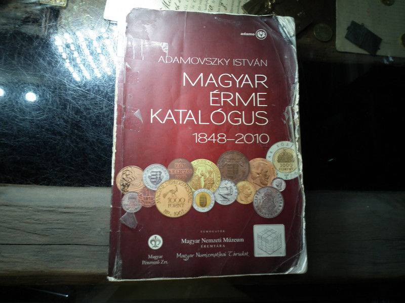 Adamovszky Magyar érme katalógus 1848 - 2010 , használt