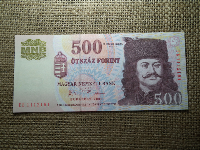 500 forint 2006 EB , UNC 