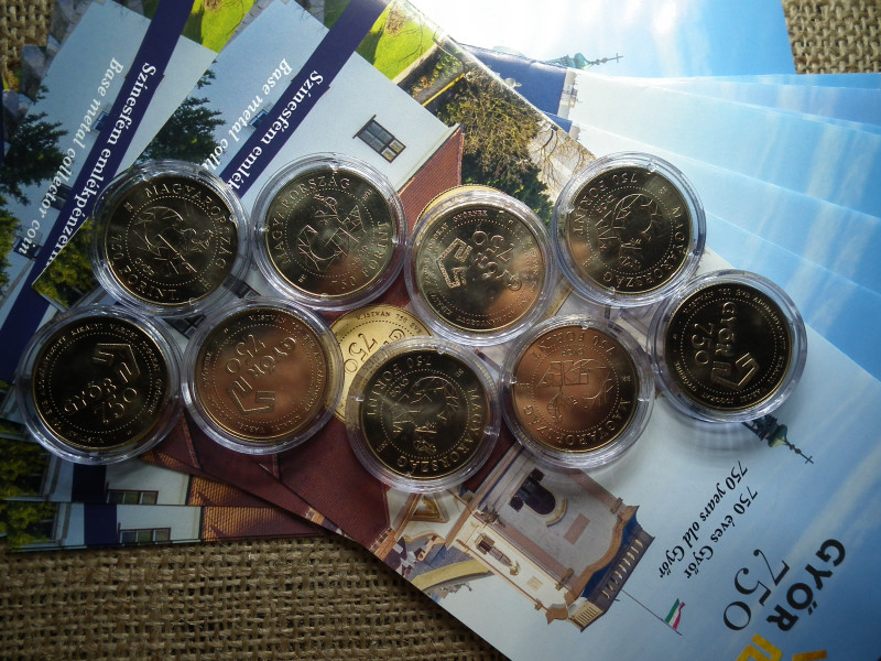 750 forint 2021 - 750 éves Győr - Prospektussal ! Ár/db ! D