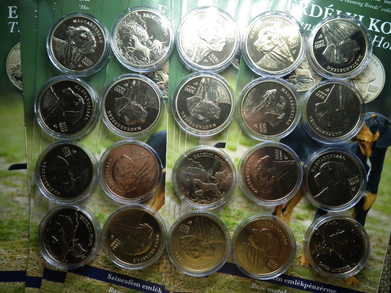 Erdélyi kopó ( Magyar kutyafajták 5. ) 3000 forint 2023 - proof-like + prospektus ! Ár/db ! D