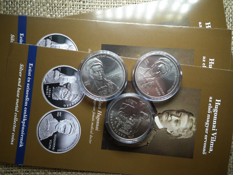 Hugonnai Vilma 2000 forint 2022 - BU UNC - bontatlan kapszula, prospektus ! Ár/db ! D