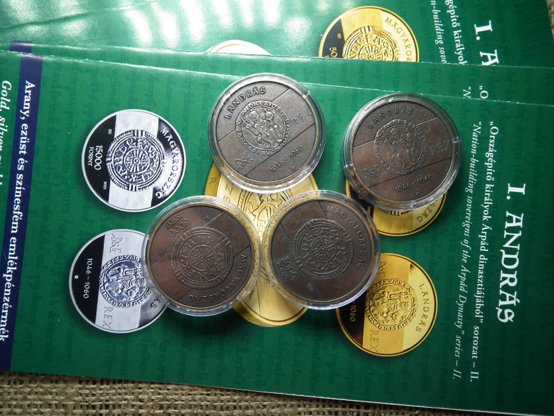 I. András 3000 Forint 2023 + prospektus , ár/db , D