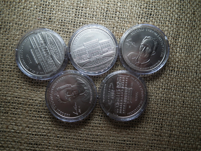 2000 forint 2021 - Szegedi Tudományegyetem 100. évfordulójára , ár/db ,D