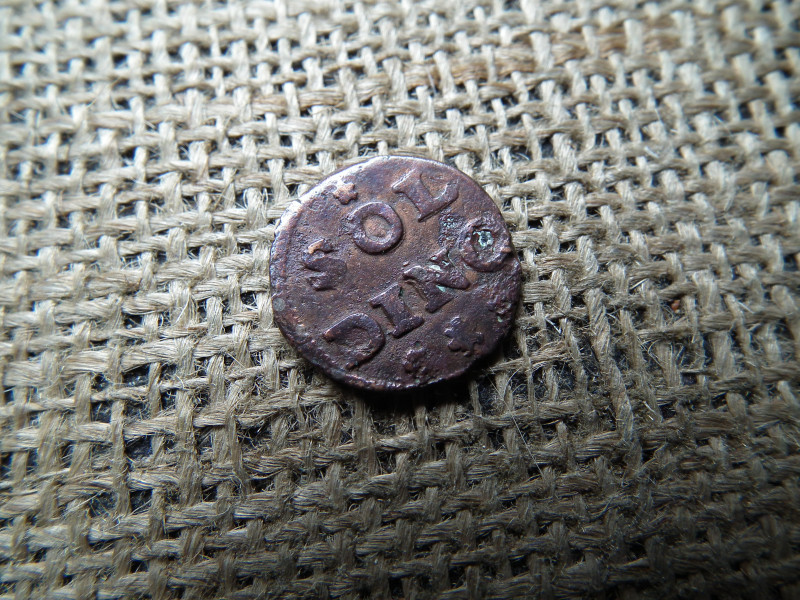 Candia Királysága ( Kréta , Görögország ) 1 Soldino / 4 Tornesi 1610 , Velencei kolónia , ritka