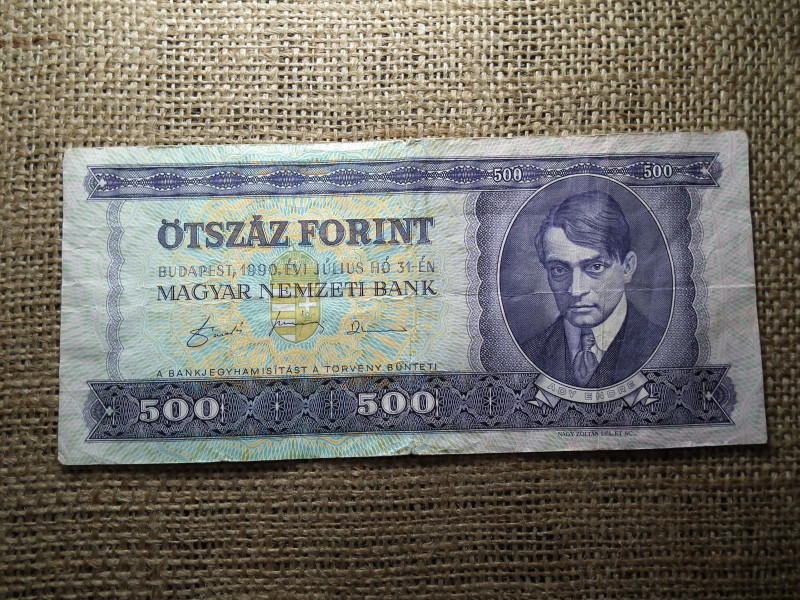 500 forint 1990 , szép