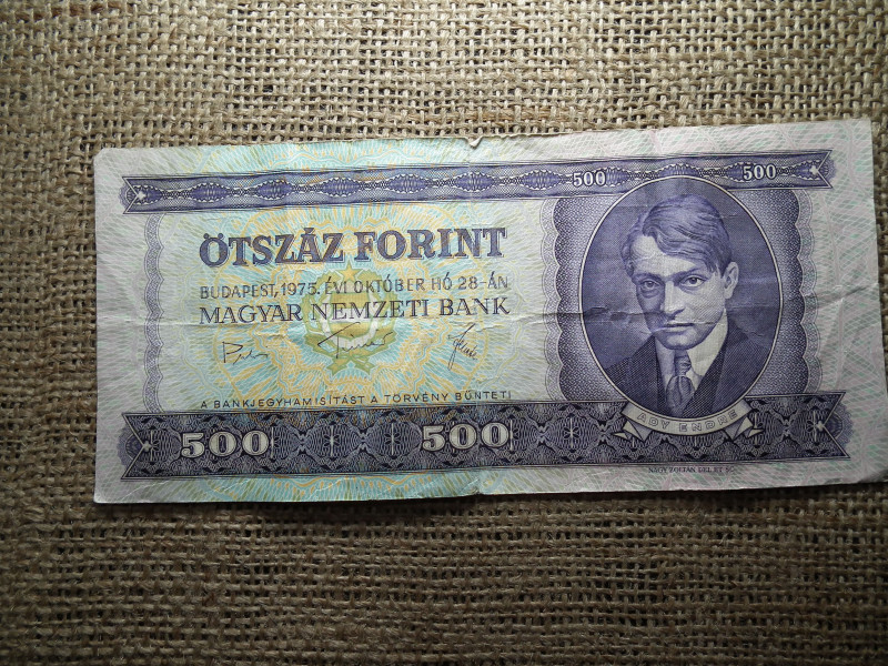 500 forint 1975 , szép