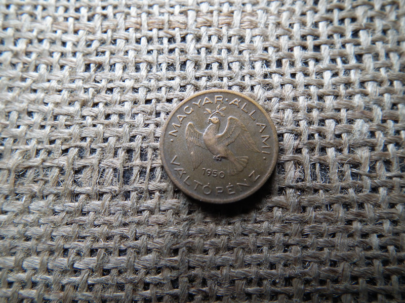 10 fillér 1950 MÁV