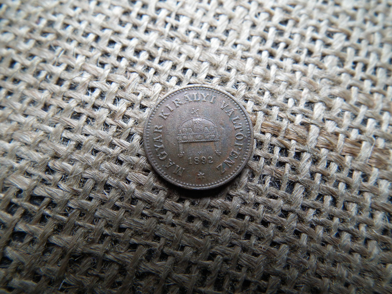 1 fillér 1892 KB , ritka