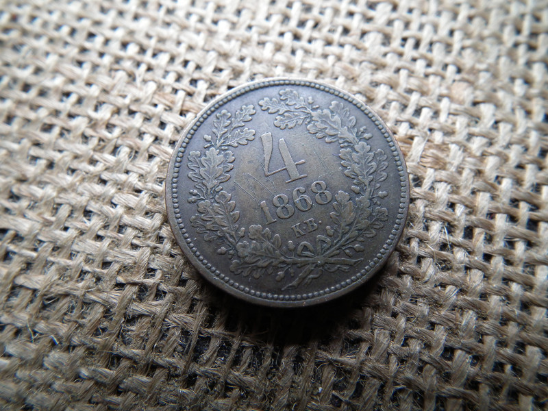 4 krajcár 1868 KB