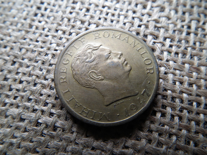 Románia 10000 lei 1947 , I. Mihály