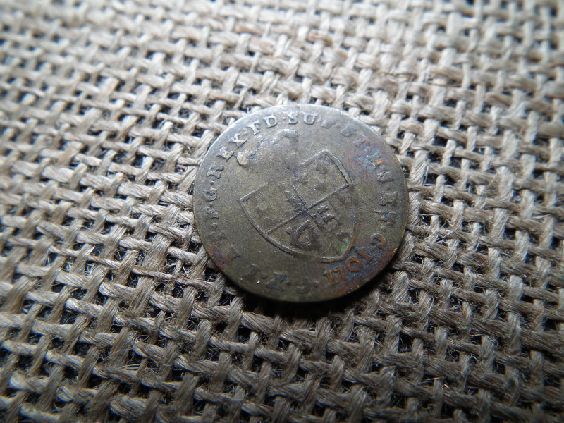 Spade Half Guinea Gaming Token - George III , 1701 , zseton