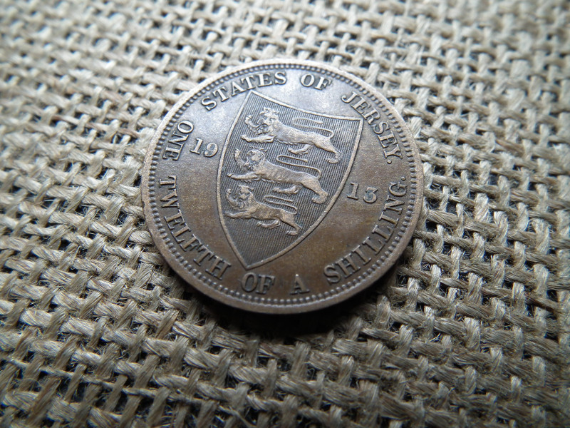 Jersey 1/12 shilling 1913