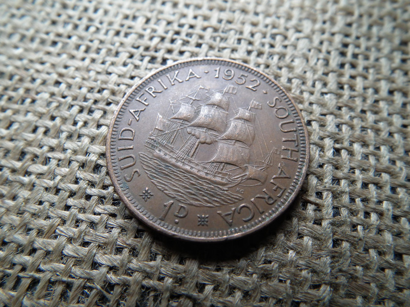 Dél Afrika 1 penny 1952