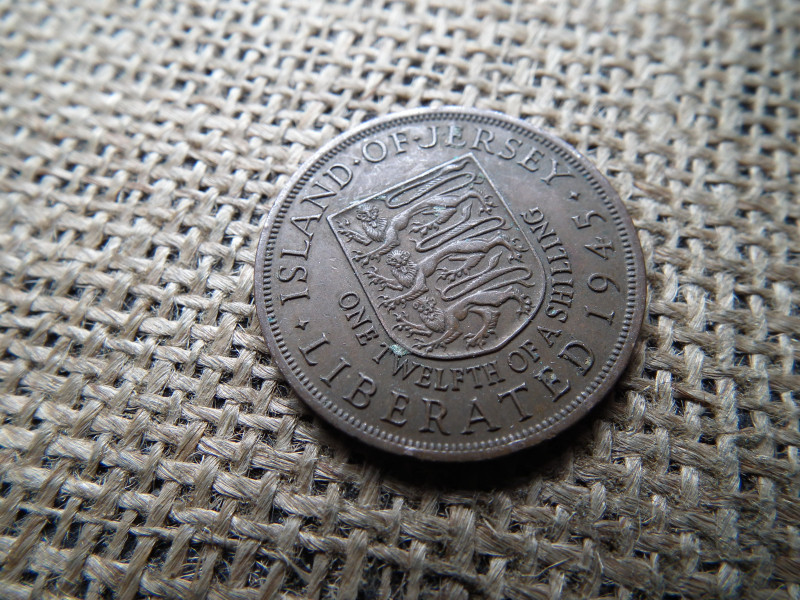 Jersey 1/12 shilling 1945