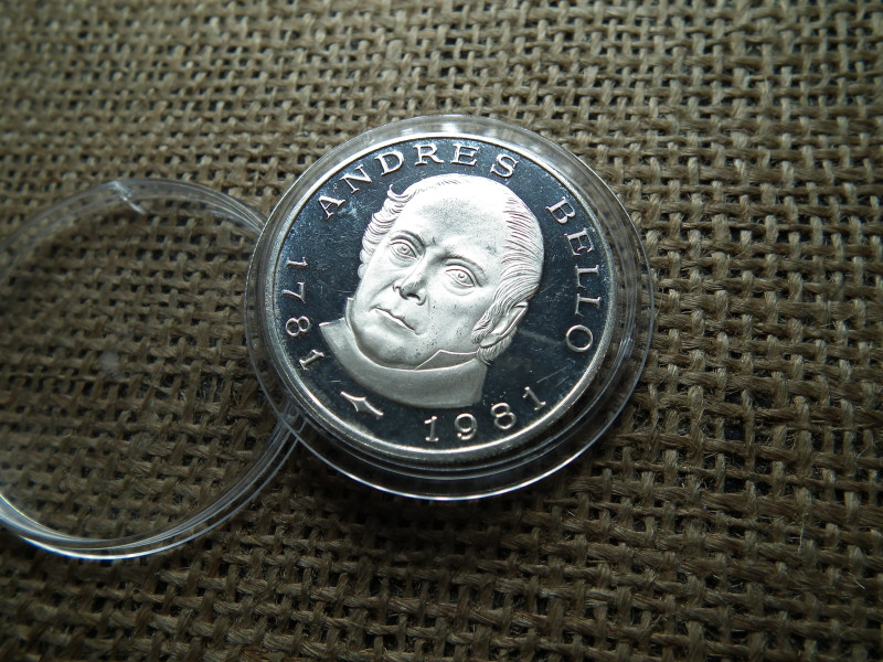 Venezuela , ezüst 100 bolivares 1981 PP