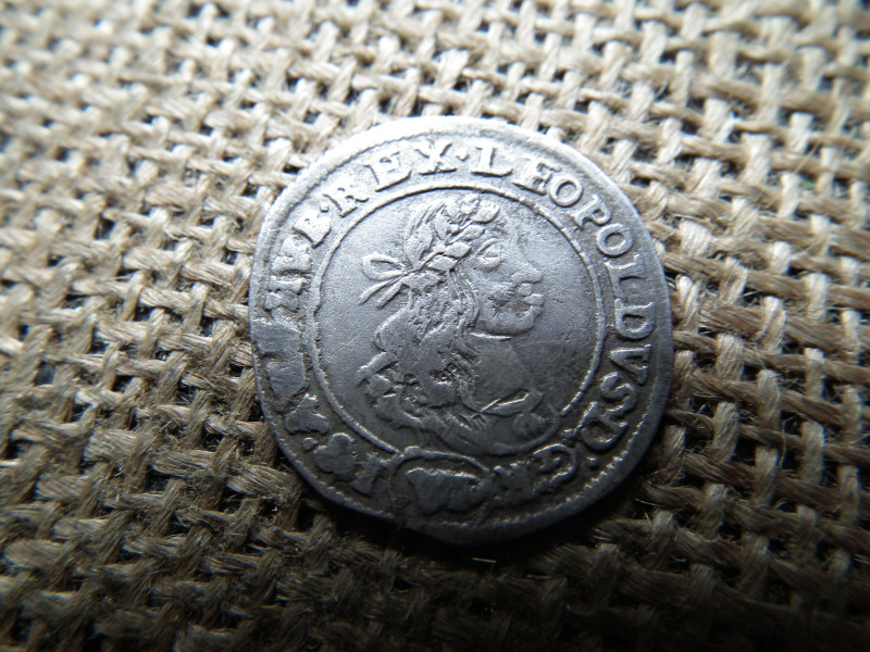 Lipót , ezüst VI krajcár 1681 KB, 6 kreuzer 