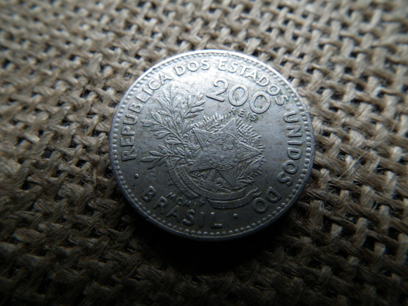 Brazília 200 reis 1901