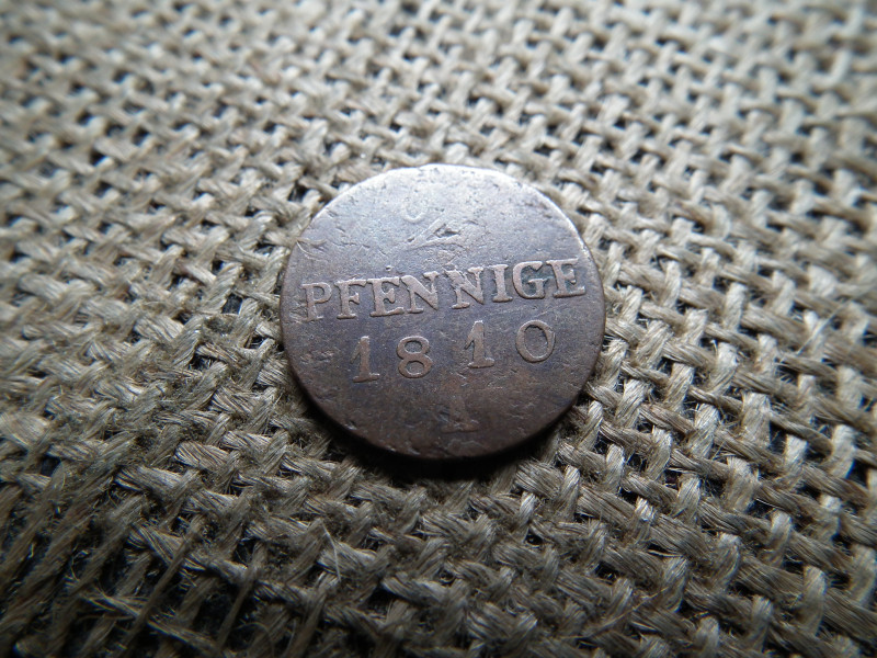 Porosz 2 pfennig 1810 A , 2 Pfennige – Frigyes Vilmos III