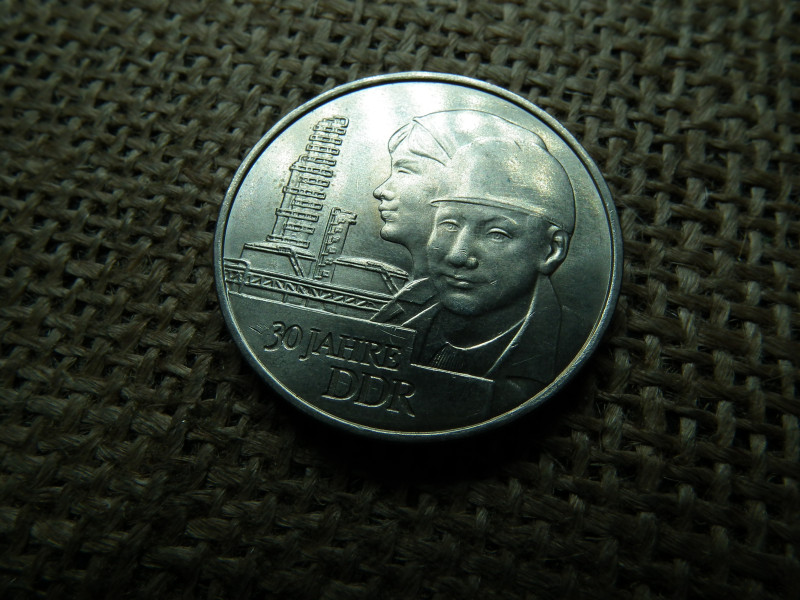 DDR 20 márka 1979 , Mark 30 éves a DDR