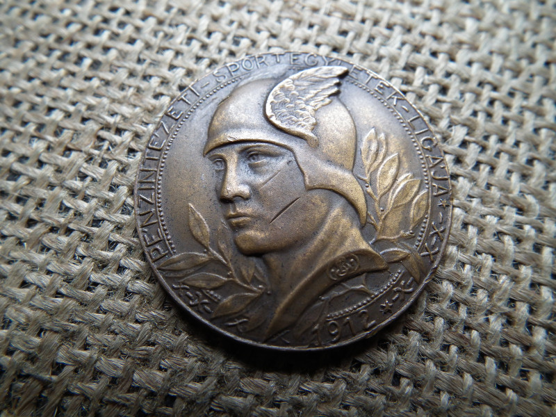 Pénzintézeti Sportegyletek Ligája 1912 érem