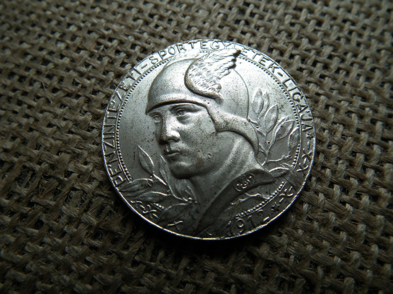 Pénzintézeti Sportegyletek Ligája 1912 érem