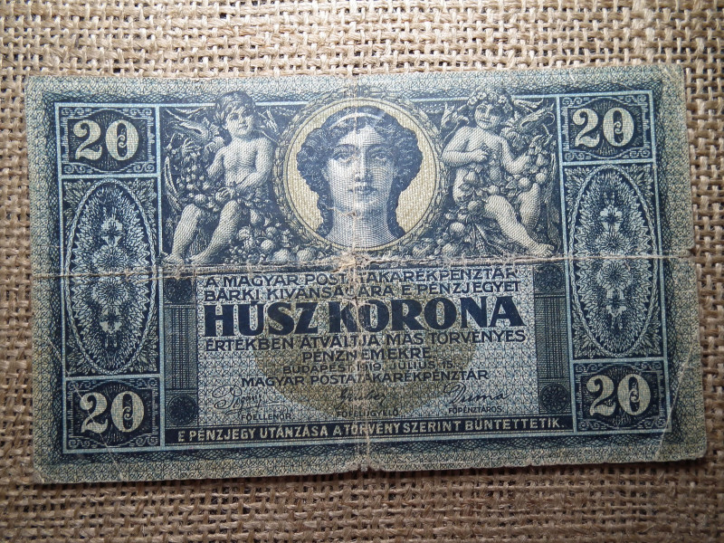 20 korona 1919 , Július