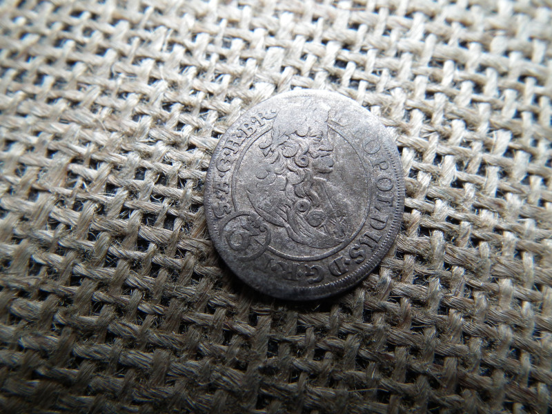 Lipót , ezüst 3 krajcár 1701 FN