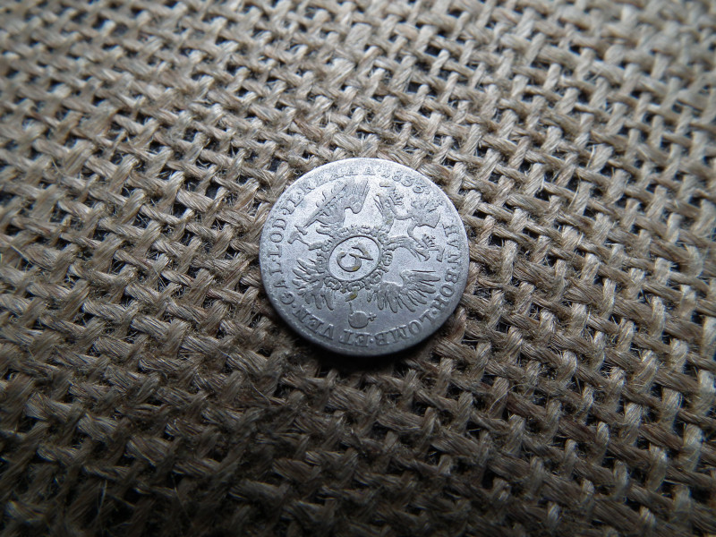 II. Ferenc ezüst 3 krajcár 1833 C , ritkább