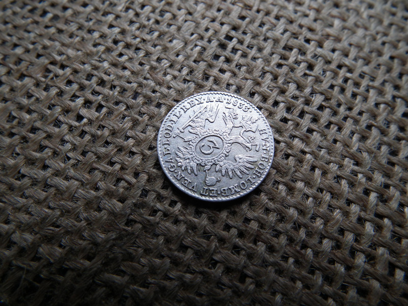 II. Ferenc ezüst 3 krajcár 1833 A