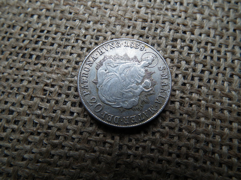 V. Ferdinánd ezüst 20 krajcár 1838 B