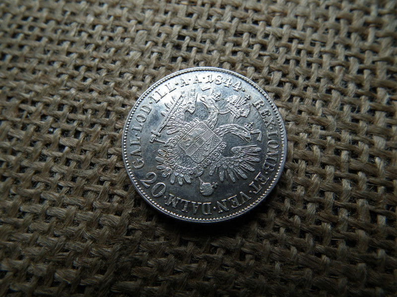 V. Ferdinánd ezüst 20 krajcár 1844 A