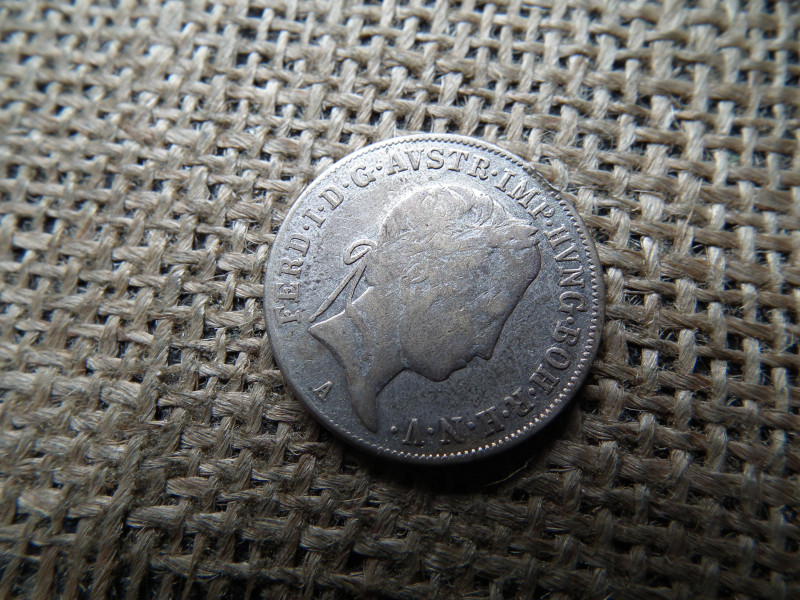 V. Ferdinánd Ezüst 20 krajcár 1848 A